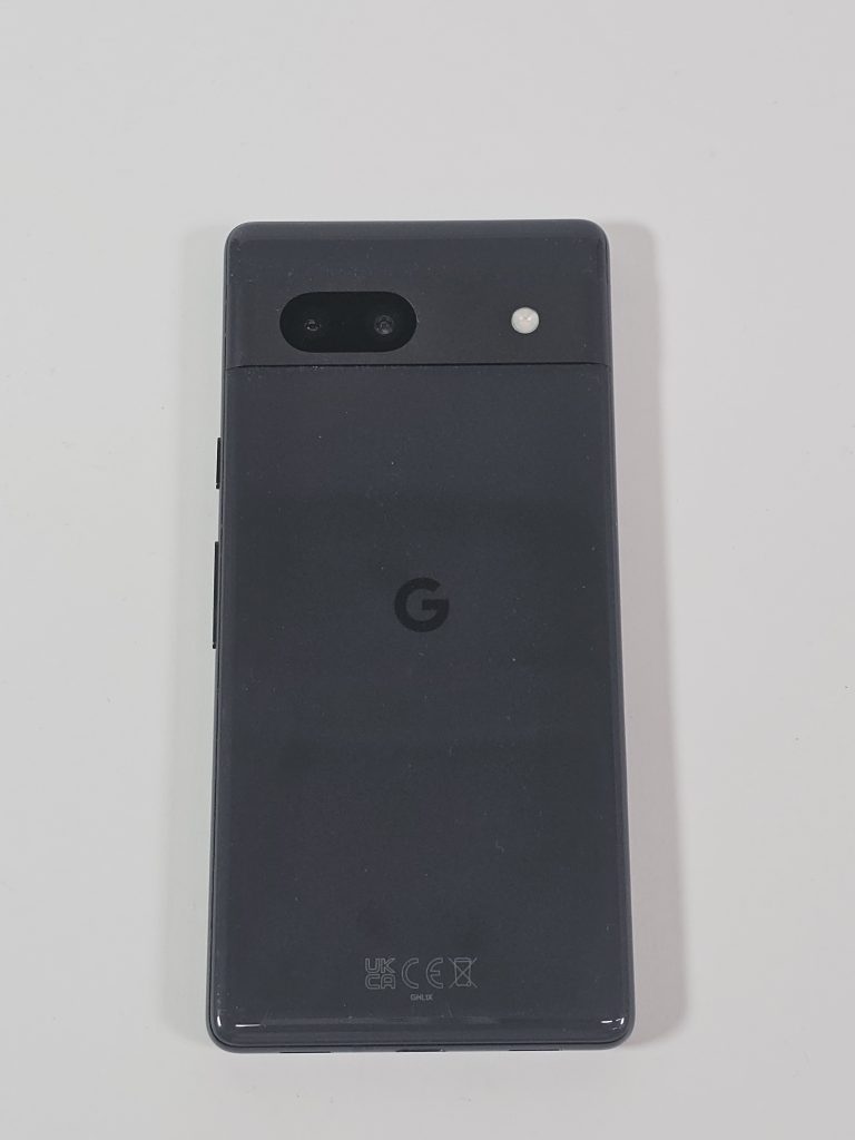 google pixel 7a smartphone 128gb zwart dual sim achterkant