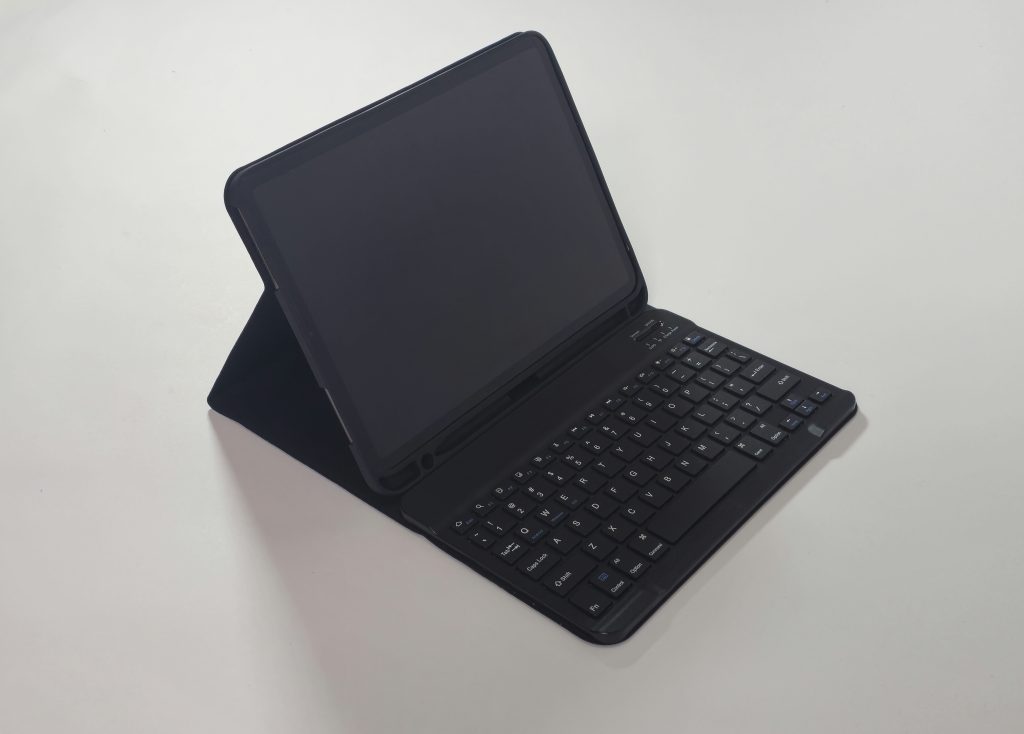 QWERTY Bluetooth Keyboard Case voor iPad 10.9 2022 A16 2025 zij