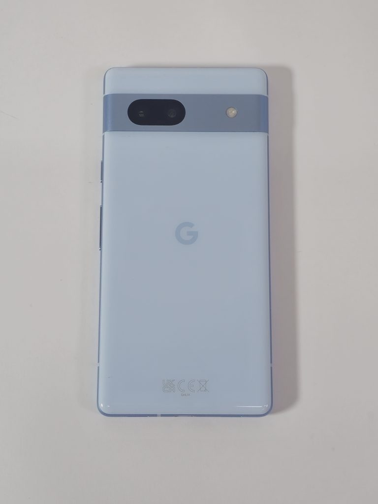 Google Pixel 7a smartphone 128GB blauw dual sim achterkant
