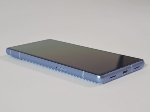 Google Pixel 7a smartphone 128GB blauw dual sim zijkant