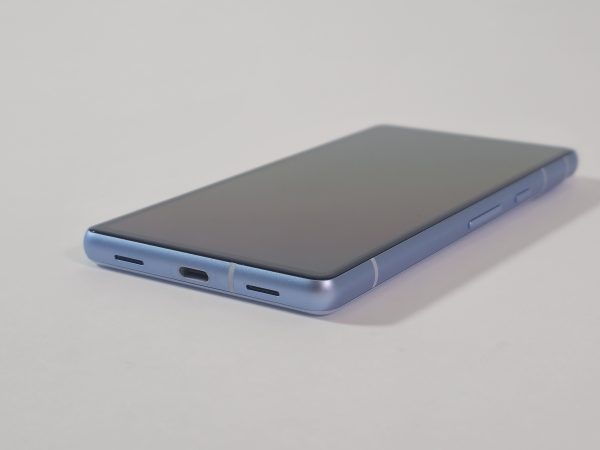 Google Pixel 7a smartphone 128GB blauw dual sim zijkant