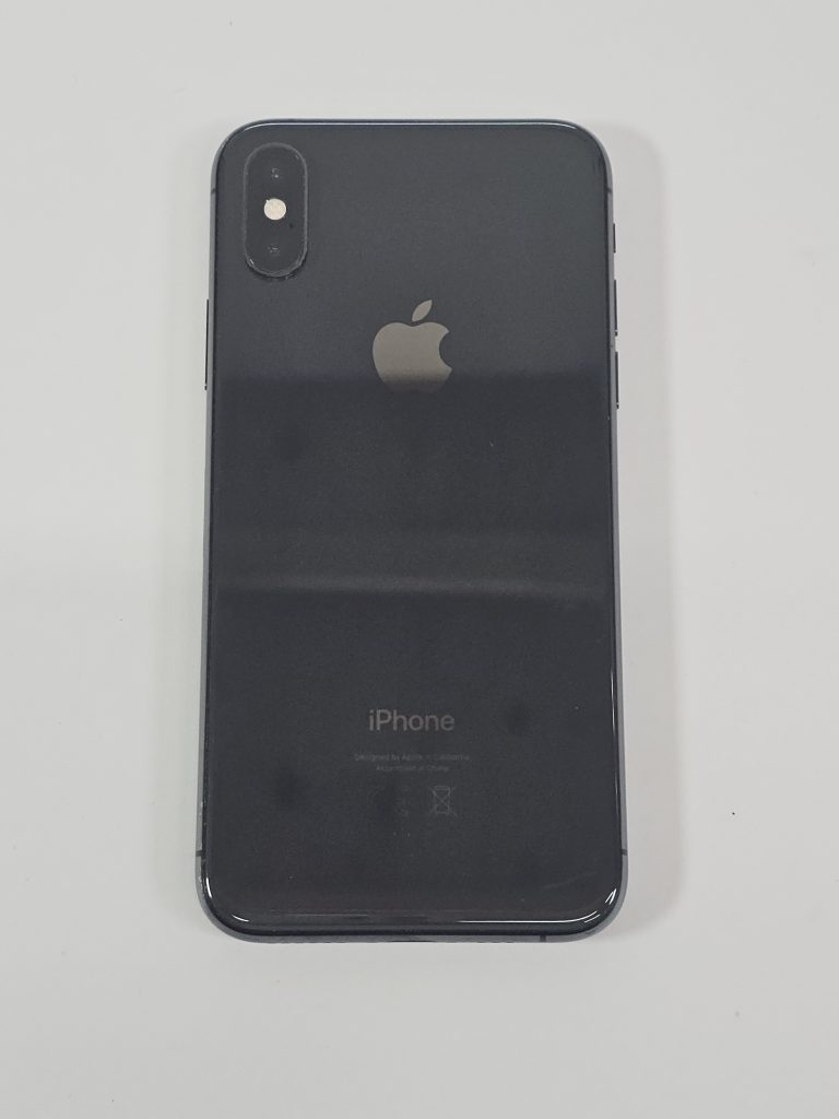 apple iphone xs 64gb zwart 91% accu achterkant