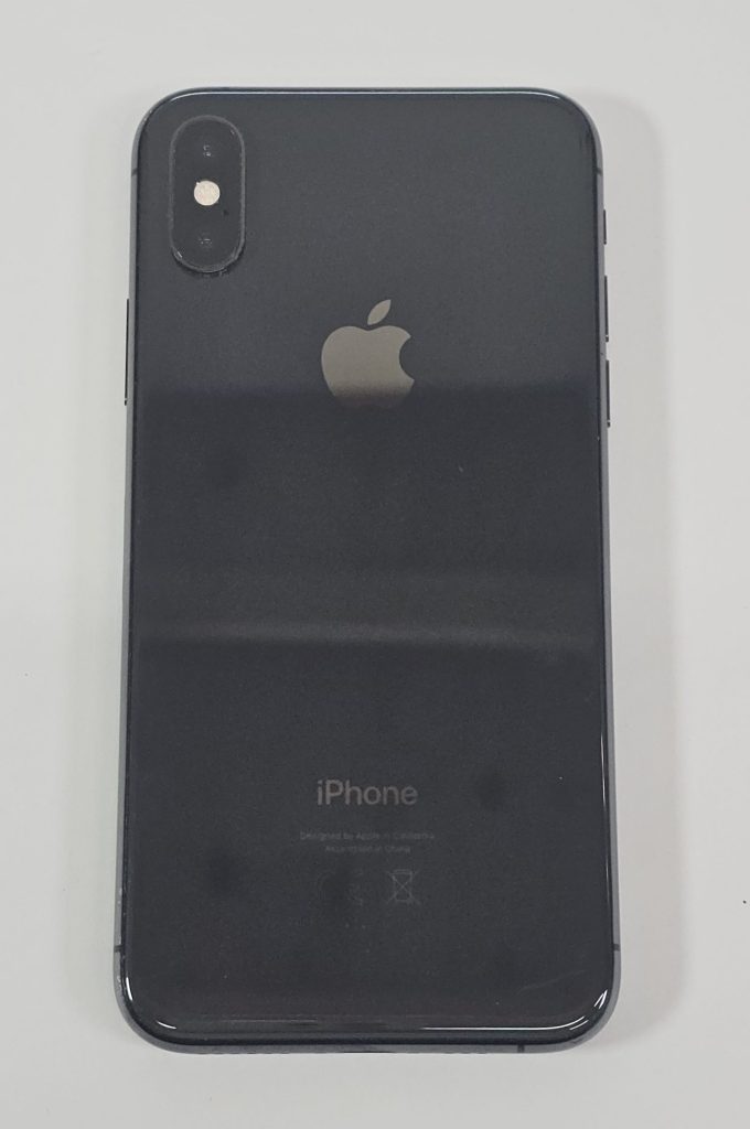 apple iphone xs 64gb zwart 91% accu achterkant