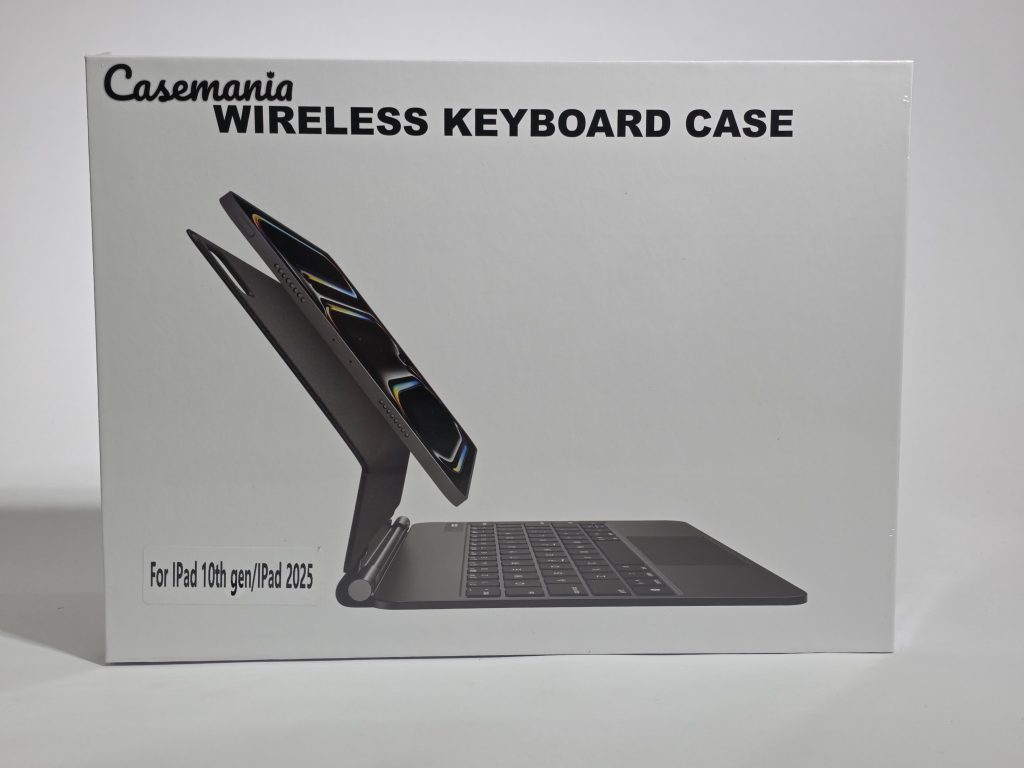casemania keyboardcase ipad (2022) & (2025) | nieuw