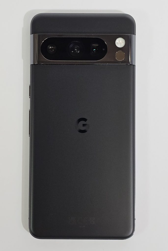 google pixel 8 pro 128gb zwart | retourdeal achterkant