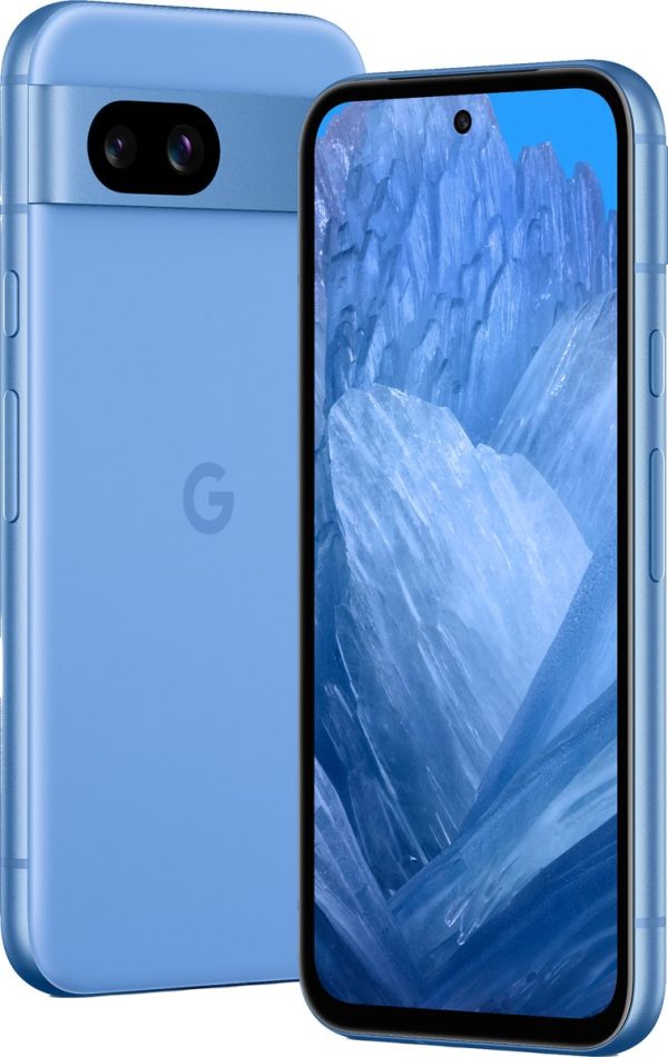 google pixel 8a 128gb blauw zijkant