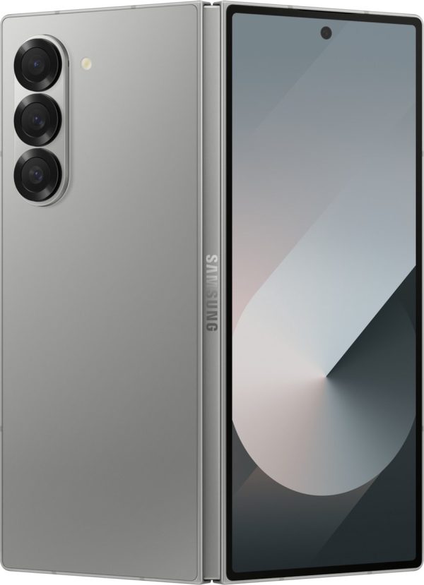 samsung galaxy z fold6 512gb silver shadow vooraanzicht