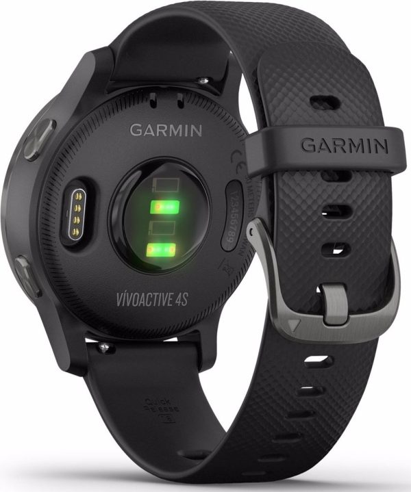 garmin vivoactive 4s smartwatch gps 45mm zwart achter