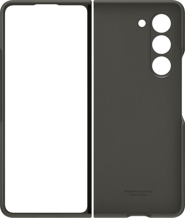 samsung galaxy z fold5 standing case met strap graphite detail