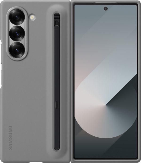 samsung galaxy z fold6 hoesje s pen case grijs
