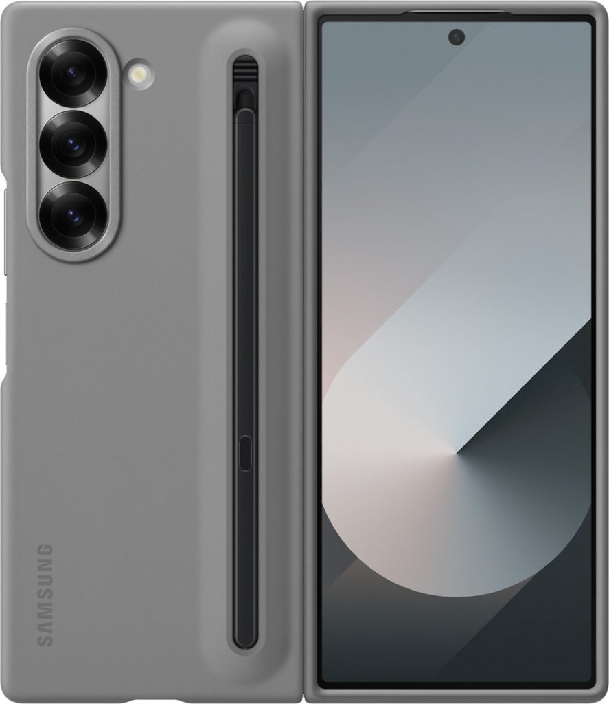 samsung galaxy z fold6 hoesje s pen case grijs