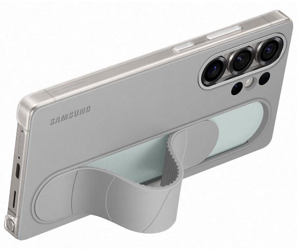 samsung galaxy s25 ultra hoesje standing grip case grijs detail
