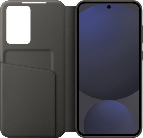 samsung galaxy s24 fe hoesje smart view wallet zwart opengeklapt