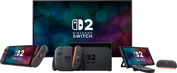 nintendo switch 2 mario kart: world bundel zwart display