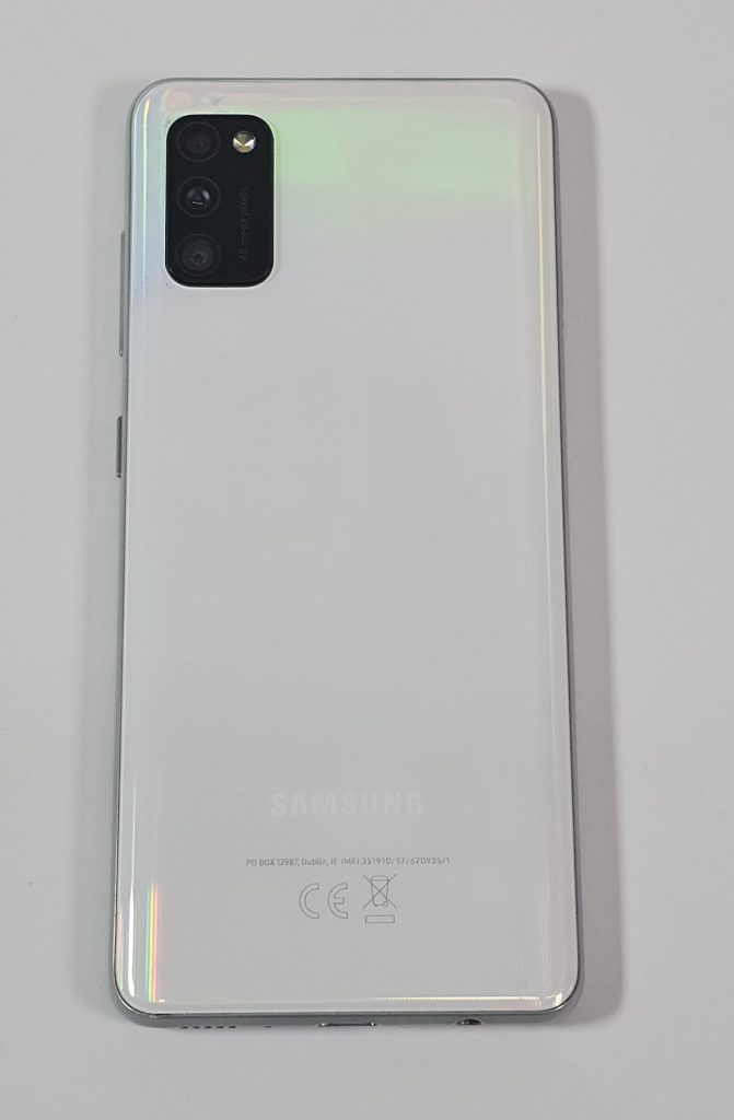 samsung galaxy a41 4g 64 gb wit achterkant