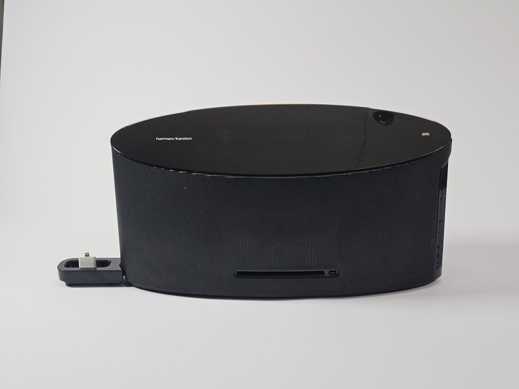 harman kardon ms 150 aux en cd zwart voorkant