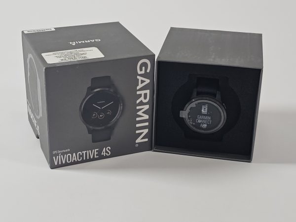 garmin vivoactive 4s smartwatch gps 45mm zwart doos