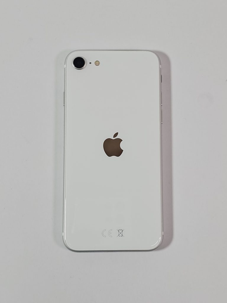 apple iphone se (2020) 64gb wit 91% accu achterkant