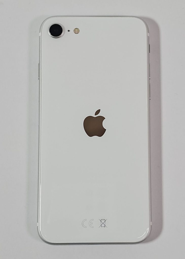 apple iphone se (2020) 64gb wit 91% accu achterkant