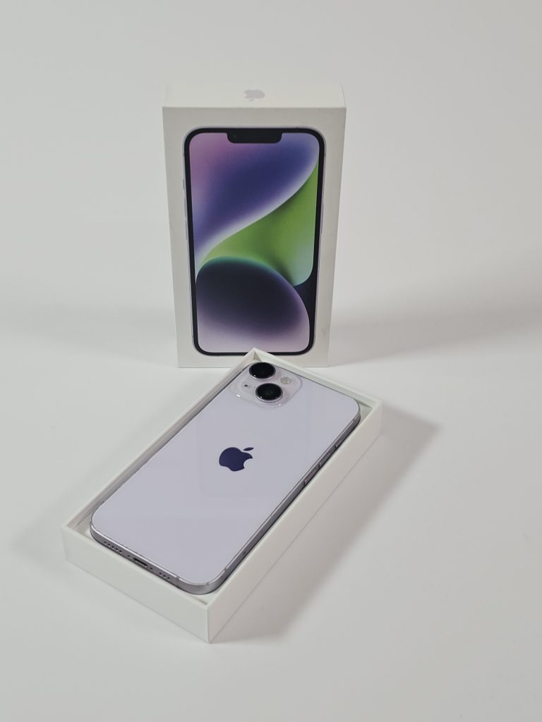 apple iphone 14 256gb paars 81% accu doos