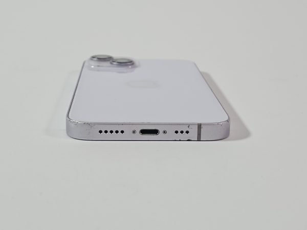 apple iphone 14 256gb paars 81% accu voorkant