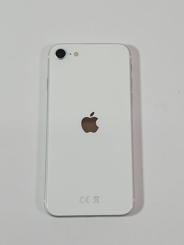 apple iphone se (2020) 64gb wit 84% accu achterkant