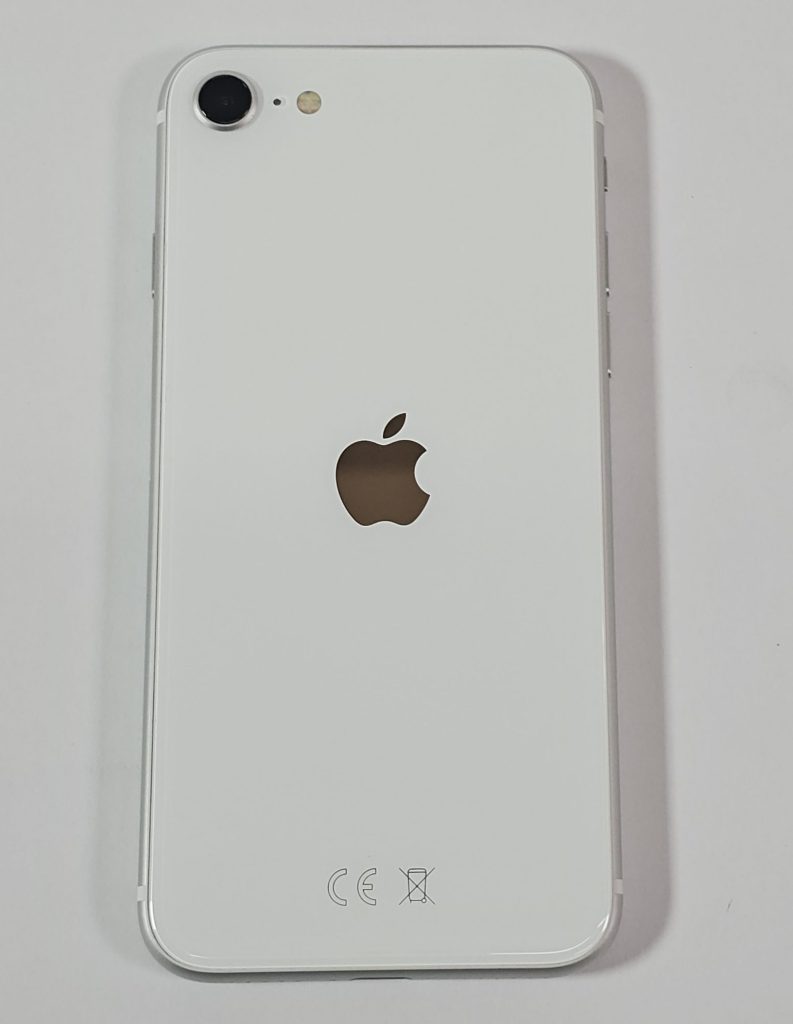 apple iphone se (2020) 64gb wit 84% accu achterkant