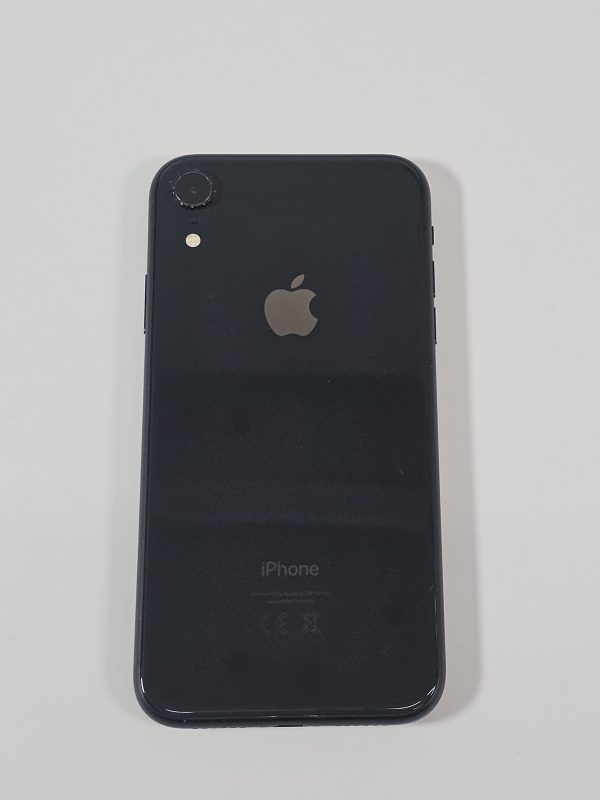 apple iphone xr 128gb zwart 100% accu achterkant