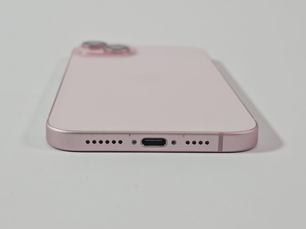 apple iphone 15 plus 128gb roze voorkant