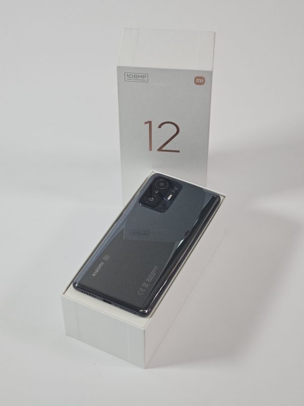 xiaomi 12t 5g 8gb ram 128gb zwart doos