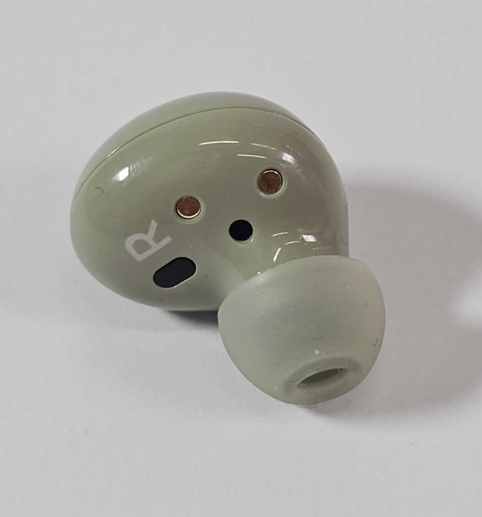 samsung galaxy buds 2 oortje rechts wit/groen