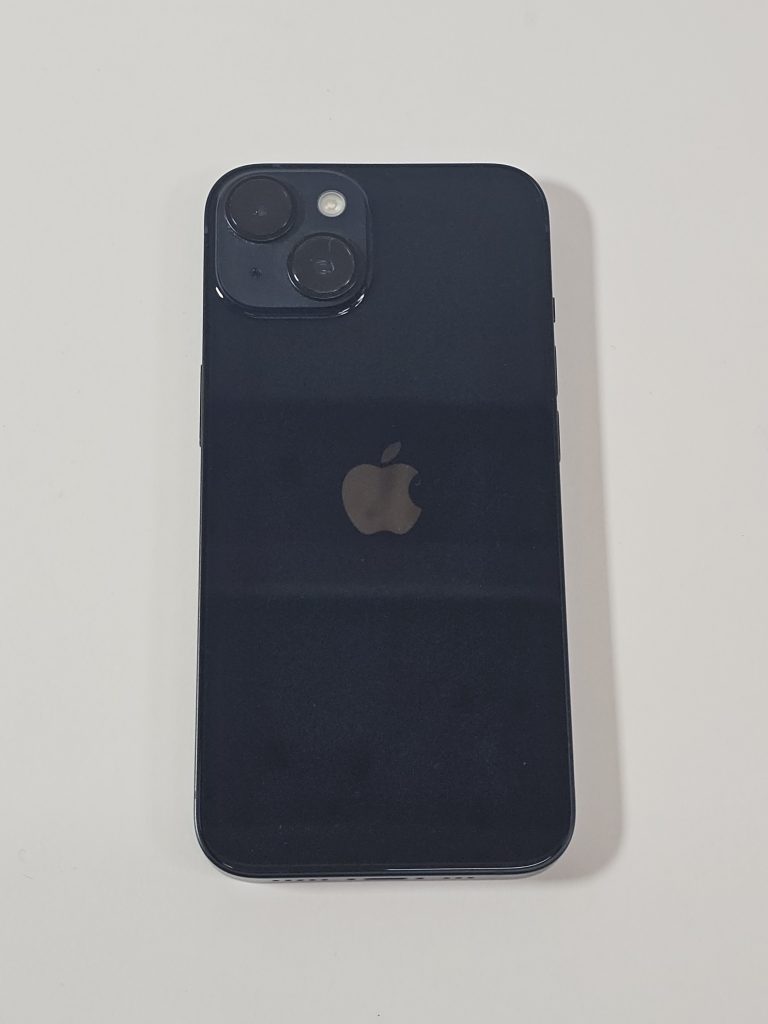 apple iphone 14 128gb zwart 98% accu achterkant