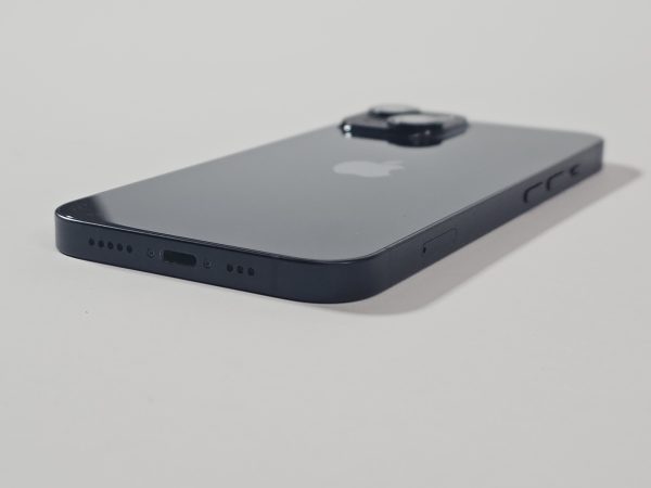 apple iphone 14 128gb zwart 98% accu zijkant