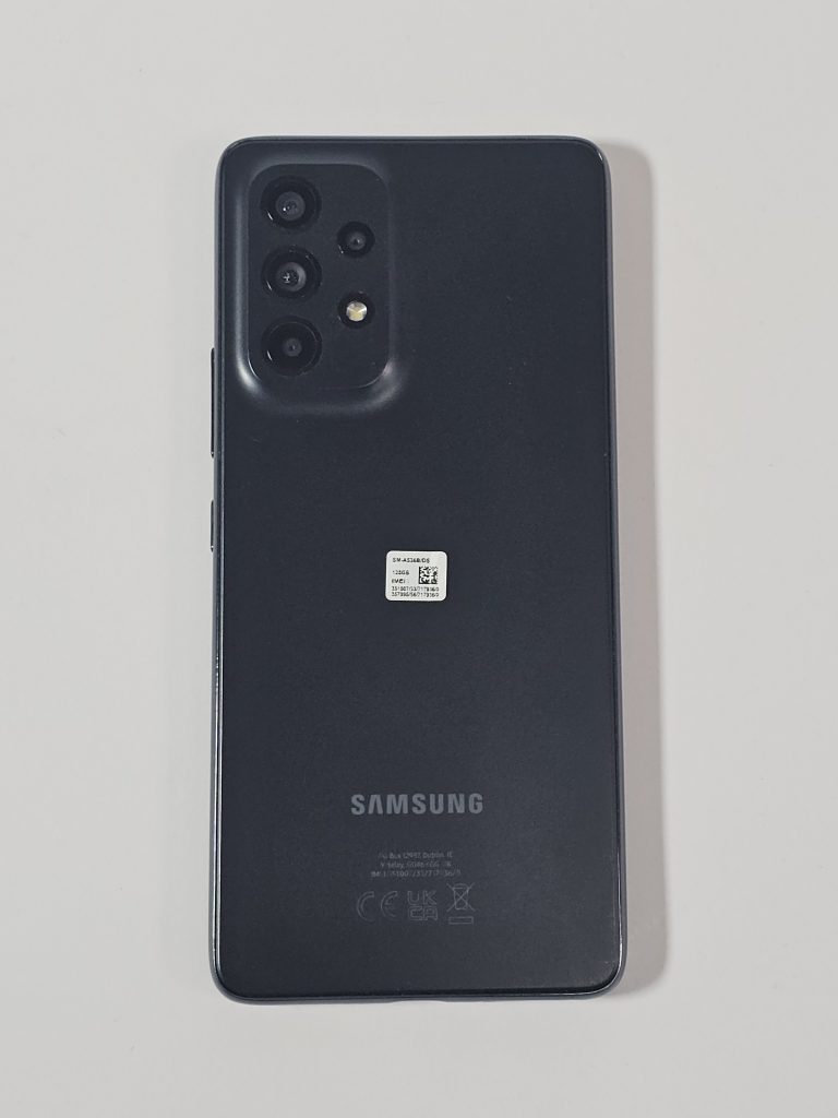 samsung galaxy a53 5g 128gb awesome black achterkant