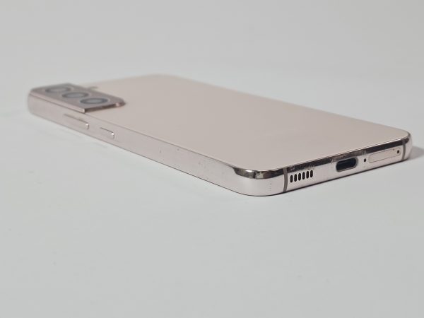 samsung galaxy s22 5g 128gb roze zijkant