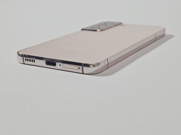 samsung galaxy s22 5g 128gb roze zijkant