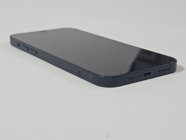 apple iphone 12 128gb zwart 89% batterijcapaciteit zijkant