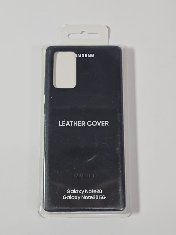 samsung leather hoesje samsung galaxy note 20 zwart doosje