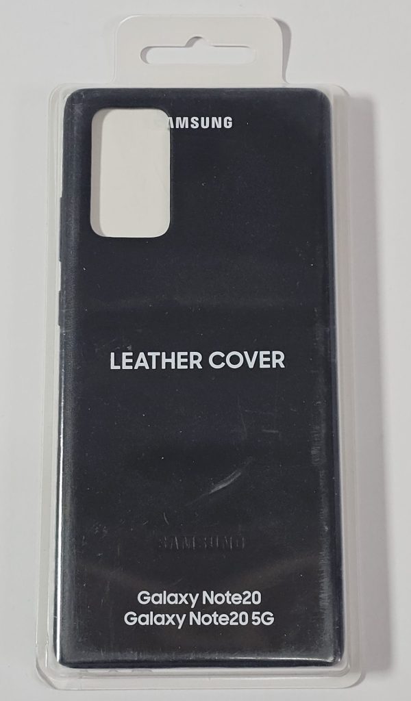 samsung leather hoesje samsung galaxy note 20 zwart doosje