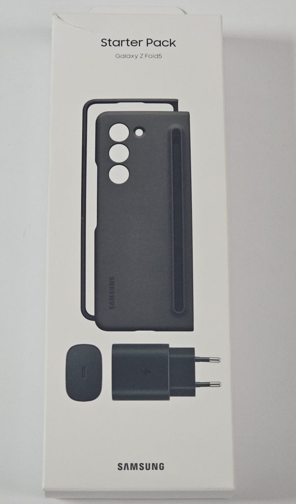 samsung starter pack samsung galaxy z fold 5 zwart doosje