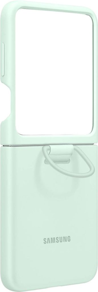 silicone case with ring samsung galaxy z flip5 groen case
