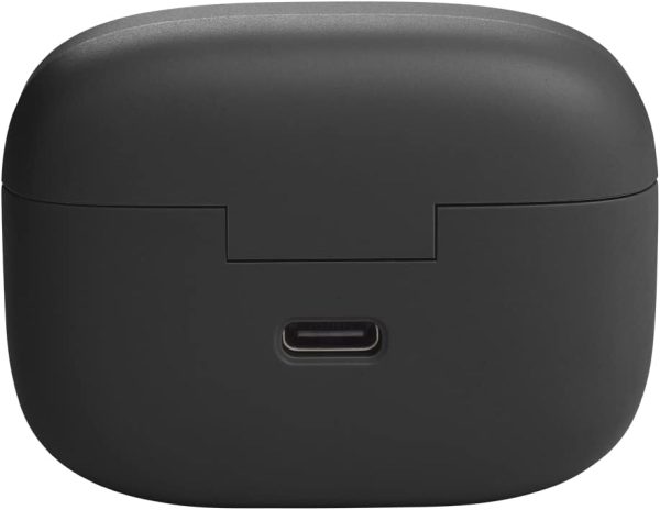 jbl tune 130nc draadloze oordopjes anc zwart oplaadcase achterkant