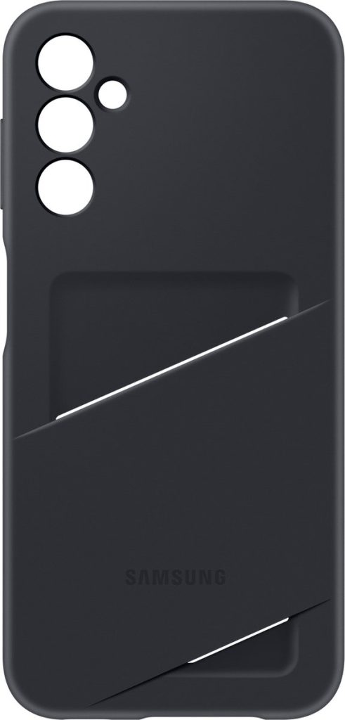 samsung galaxy a14 card slot case zwart achterkant