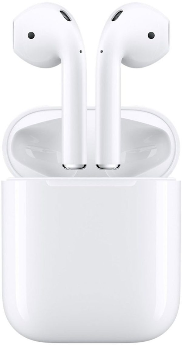 apple airpods 2 met reguliere lightning oplaadcase wit detial