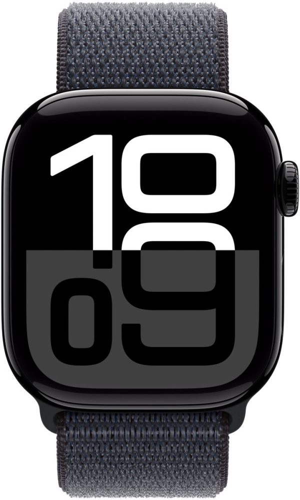 apple watch series 10 smartwatch unisex – 42mm – zwart voorkant