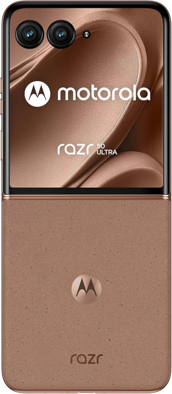 motorola razr 50 ultra 512gb brons achterkant