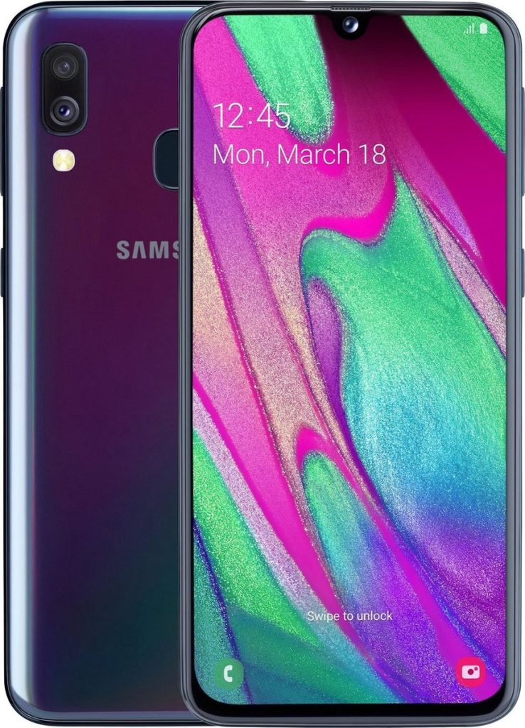 samsung galaxy a40 64gb zwart