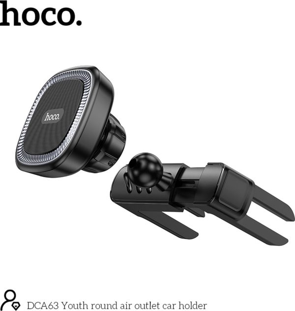 hoco magnetische telefoonhouder auto ventilatierooster detail