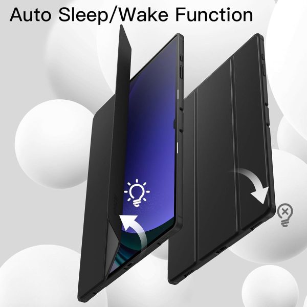 casemania smart cover samsung galaxy tab s10 fe plus functie