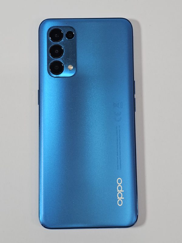 oppo find x3 lite 5g 128gb astral blue achterkant